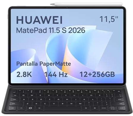 HUAWEI MatePad 11.5 S 2026 12+256 AG - Tastiera Inbox (versione ES] con M-Pencil Pro