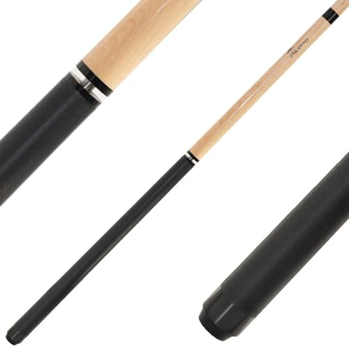 Winsport Break Jump Billard Queue Golden West, 3 teilig für Power Anstoß und Jump Stöße, Anstoß Queue, Edelstahl Schnellverschluss, Jump Cue, Break Billardqueue, 14 mm Spitze aus extrahartem Kunstharz