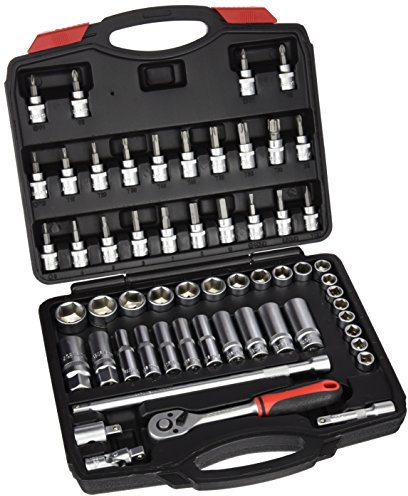 JGO.LLAVES VASO 3/8-57 PCS S.E.