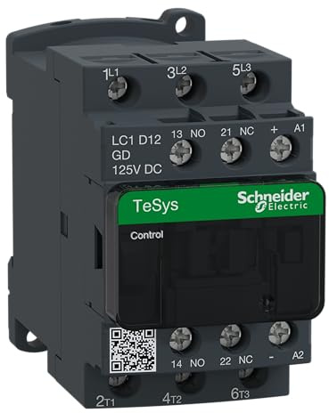CONT 12A 1NA 1NC 125V CC AR ANTIP