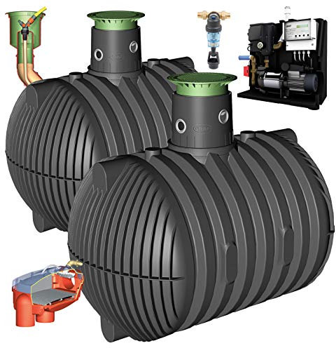 Carat 13000 L Professionell - Graf Erdtank-Paket begehbar