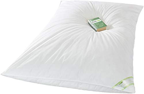 franknatur Ballonbett Extra-Dick 100% Neue Gänsefedern 5000g - 135x200 Bettdecke Winterdecke Federbettdecke Weiß