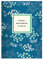 Kartenkaufrausch 2 personalisierte, Florale DIN A5 Schulhefte, Schreibhefte, blau Lineatur 4 (liniertes Heft)