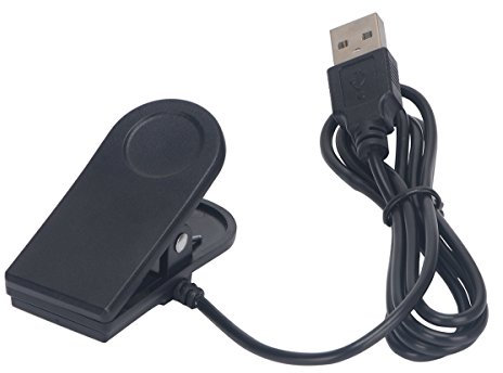 AWINNER Charging Clip Compatible for Garmin Forerunner 235 230 Replacement USB Charger Adapter Charge Cord Charging Cable for 230, Forerunner 235,Forerunner 630,735XT,Approach S20 GPS Smart Watch