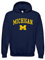 UGP Campus Apparel NCAA Offiziell lizenzierter College – University Team Color Arch Logo Hoodie, Michigan Wolverines Navy, XX-Large
