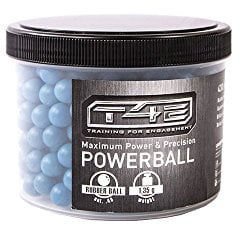 T4E Paintball Kugeln POB 43, Munition Kaliber 0,43, 430 Stück, Powerballs, blau