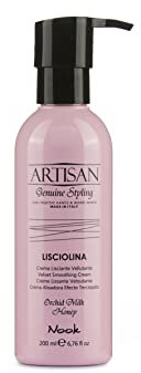 Nook Artisan - Crema alisadora Lisciolina, aterciopelante, 200 ml