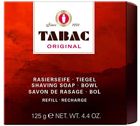SIX PACKS of Tabac Original Shaving Bowl Soap Refill 125g