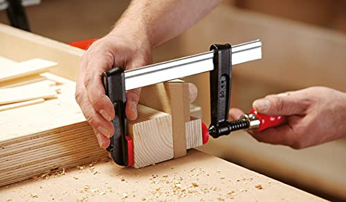 Bessey Tornillo de Apriete Con Mango de Madera Bessey TPN-BE 600/100 – Professionelle Hochleistungsausrüstung
