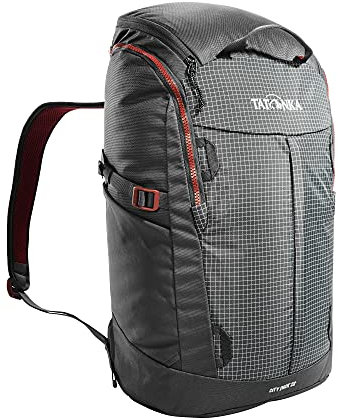 Tatonka Rucksack City Pack 22l - Daypack mit Laptop-Fach und großer Öffnung - aus recycelten Materialien - 22 Liter Volumen (titan grey)