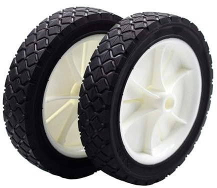 Turfson 9611 Replaces Hand Trucks Wheel Lawnmower Grill Wheel 9611 Oregon 72-107 7-inch Set of 2