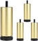 Jolan 4 Pcs Furniture Legs 6cm 8cm 10cm 12cm 15cm 20cm 25cm 30cm, Metal Legs, for Sofa, Bed, Desk, Chair, Adjustable Coffee Table Legs, Cabinet Legs, Interchangeable Feet,Gold-18cm/7.08in