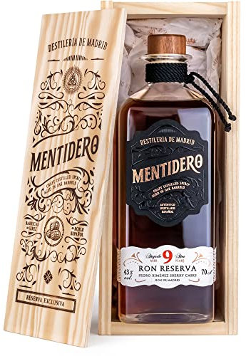 Ron Mentidero Reserva 9 años en Caja Regalo - 43% Vol. 70cl