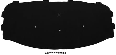 JOPEDIN Für 3er-Serie E46 318I 320 325 330 Abdeckung Wärmeisolierung Haube Schallschutz Kopf Frontabdeckung mit Verschluss