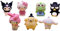 Gonii 7pc Cute Kawaii Cake Topper Set - Anime Theme Party Decoration Supplies, Gift for Fans or Friends