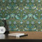 A.S. Création Architects Paper Art of Eden 390561 Papier peint intissé Motif oiseaux Vert Bleu Noir 10,05 m x 0,53 m Fabriqué en Allemagne