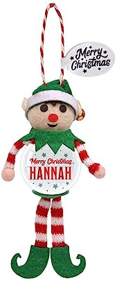 Personalised Snowglobe tree decoration (Hannah)