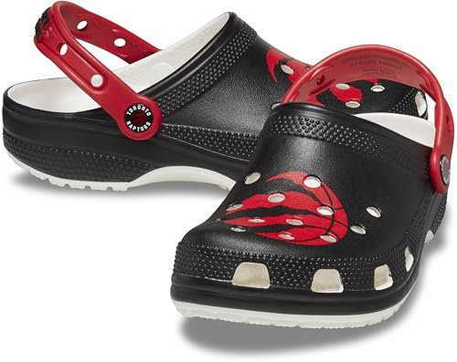 Crocs Unisex-Adult NBA Classic Clogs, Toronto Raptors, 38/39 EU