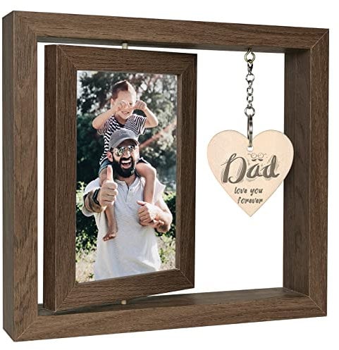 EYITUPC Dad Love You Forever Photo Frame Dad Gifts from Daughter Son (Dis Two 15x10 cm)