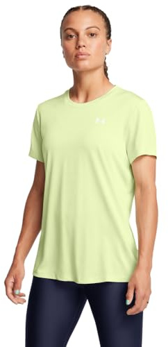 Under Armour Tech 1/2 Zip Twist Tee Women's T-Shirt Green M, Green, M