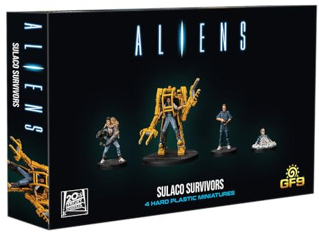 Gale Force Nine GF9ALI17 Aliens: Sulaco Survivors (2023), Black