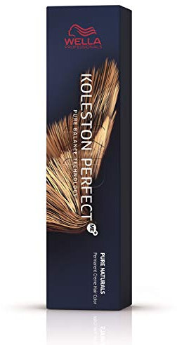 Wella Professionals Koleston Perfect Rich Naturals - Permanente Haarfarbe - Professionelle Coloration mit bis zu 100% Grauabdeckung & Me+ Farbtechnologie – 4/82 Hellbraun Perl‑Matt, 60ml