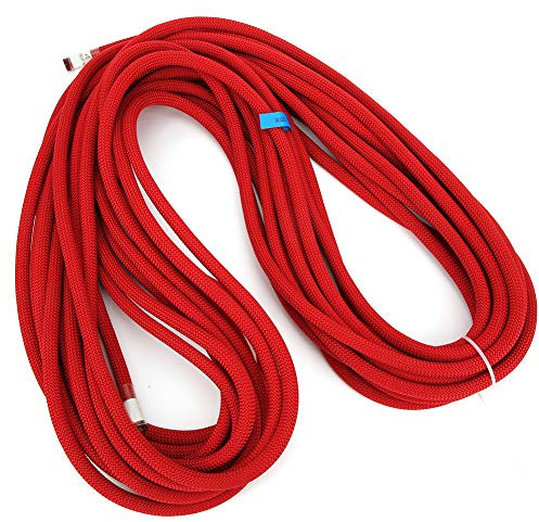 Xcello Équipement Antichute De Sécurité De Corde d'escalade Dynamique d'alpinisme Extérieur De 20m(Rouge)