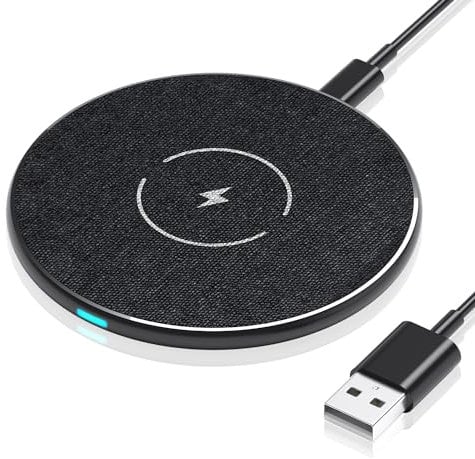 Chargeur sans Fil 20W Max, Chargeur Rapide sans Fil, Station de Charge sans Fil, Station de Charge inductive Compatible avec iPhone 11/12/13/14/15/Samsung Galaxy S23/S22/S21/S20/S10.