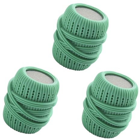 3 Stück Trocknerbälle, Waschball Für Waschmaschine, Trockner Ball, Weichspüler Dispenser, Waschkugel Für Waschmaschine, Wäschetrockner Wäscheball Für Heim Kleidung Reinigung (grün)