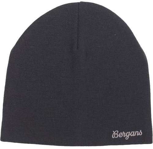 Bergans Unisex Allround Mid Warm Merino Mütze, Dark Shadow Grey, ONE Size