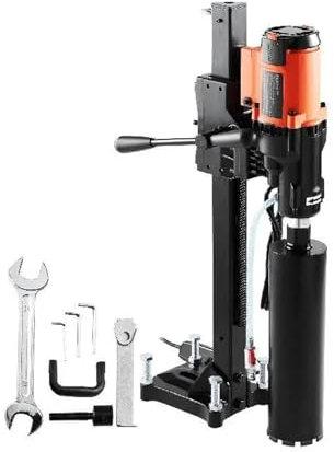 Diamond Core Drill Machine 3200W 750RPM Wet/Dry Industrial Concrete Rig Stand Electric Core Drilling Machine