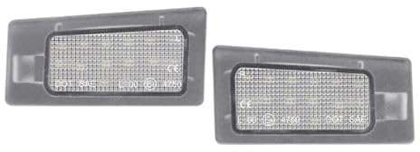 Car Number Plate Light For Kia For Ceed For SW For MK3 For Wagon JD 2012-2021 2Pcs LED License Plate Light Number Lamp 925011M400 Car Rear Licence Number Plate Lamps