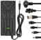 HPGAAVD 54,6V 2A Caricatore Monopattino Elettrico per Xiaomi 4 Ultra/4 Pro 2nd Gen/5, 5 Pro，48V Caricatore Universale batteria litio con 7 Connettori，Carica rapido per Hoverboard,E-Bike,Scooter