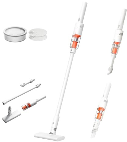 Xiaomi Vacuum Cleaner P30 EU | 5-stegsfiltrering, lätt design 860 g, tvättbart filter för hårda golv, möbler, sprickor, bil