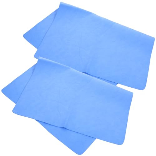 Housoutil PVA Handtücher und Weiches Material 2 Stück Pack Haustier Super Saugfähig Schnelltrocknendes Badetuch und Fellpflege für Hunde und Katzen zum Baden