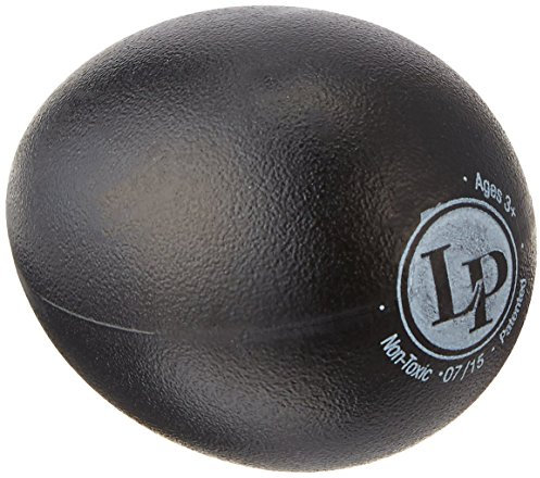 LP Latin Percussion Shaker Egg Shaker Schwarz, Set mit 36 Stück LP001-BK