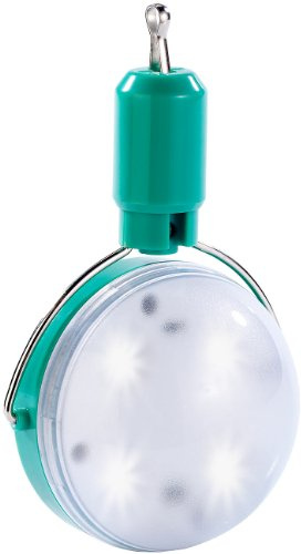 Lunartec Solar Campinglampe: Mini-LED-Solar-Campingleuchte, 600 mAh, 0,26 W, 28 lm (Solarlampe Camping, Zeltlampe, Garten)