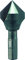 alpen HSS Kegelsenker, 90 Grad, 1/4 Zoll Sechskant-Schaft, Durchmesser M 6 mm, 12,4 mm, 72001240100