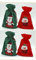 4X Weihnachts Geschenkbeutel aus Filz 18 x 28 cm Geschenk Nikolaus Beutel Sack Tasche Verpackung Säckchen Nikolaussack Geschenksack