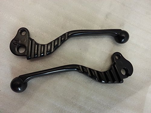 COPPIA LEVE sagomate vespa 50 special 125 primavera nere alluminio