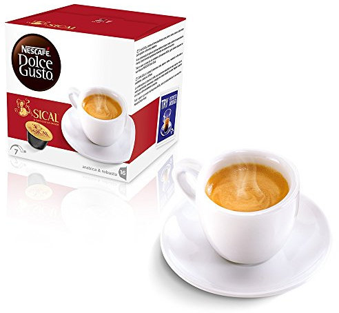 Dosettes Capsules Dolce Gusto originales Nescafè Caffe 48 SICAL