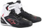 Alpinestars Faster-3 Shoes Black White Red, stivali da moto 43