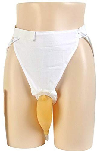 QMZDXH Urinal Urinsammler Herren,Herren Damen Urinal Pee Holder Semimpermeabile Urin Header Für Die Harninkontinenz Mit Urinbeutel