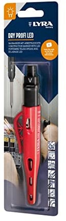 LYRA Dry Profi Led, Baumarker, rund, Kappe, Spitzer, LED-Leuchte, Mine 2,8 x 2,8 x 100 mm, Blister, 2B
