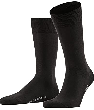 FALKE Herren Cool 24/7 Socken atmungsaktive biologische nachhaltige Baumwolle kühlend flache Naht angenehmes Fußklima Klimaaktivsohle fein für druckfreie Fußspitze für Business Alltag 1 Paar