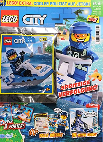 LEGO City 43/2022 Extra: Polizist auf Jetski