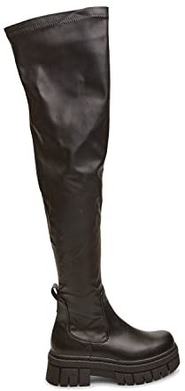 BATA Stivali cuissardes da donna effetto pelle