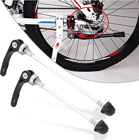 Bike Skewer Set 2pcs Ultralight Alloy Quick Release Skewer Set Bike Replacement Repair Parts Accessory for Most Bikes with 26 inch Wheel