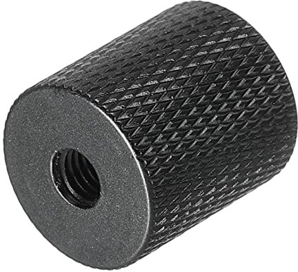MECCANIXITY Mic Stand Adapter 1/4 Buchse auf M5 Gewinde weiblich Kamera Schraubgewinde Adapter für Mikrofon Stativ Ständer Schwarz