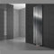 ECD Germany Design Paneelheizkörper Stella 480 x 1600 mm Chrom Mittelanschluss mit Anschlussgarnitur inkl. Thermostat Durchgang Boden - Flach Einlagig Vertikal - Heizkörper Badheizkörper Bad Heizung